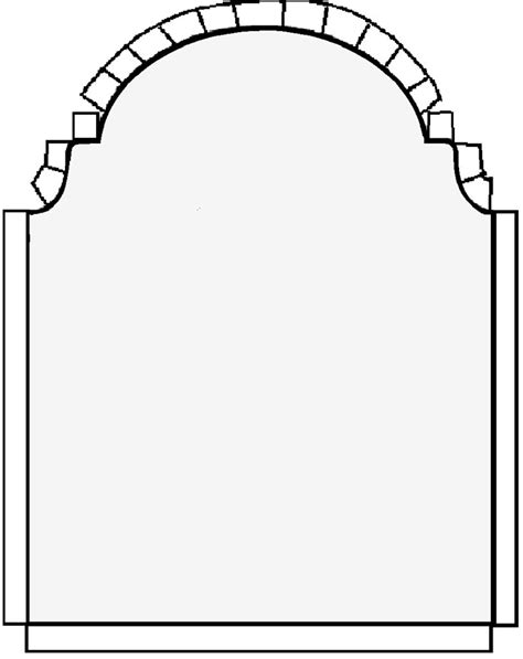 tombstone template printable clipart