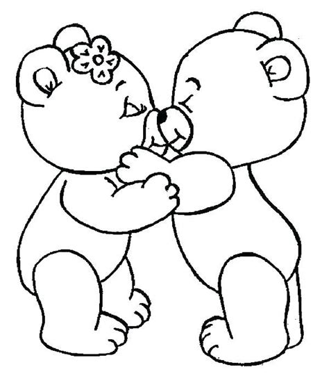 teddy bear coloring pages heart coloring pages  printable