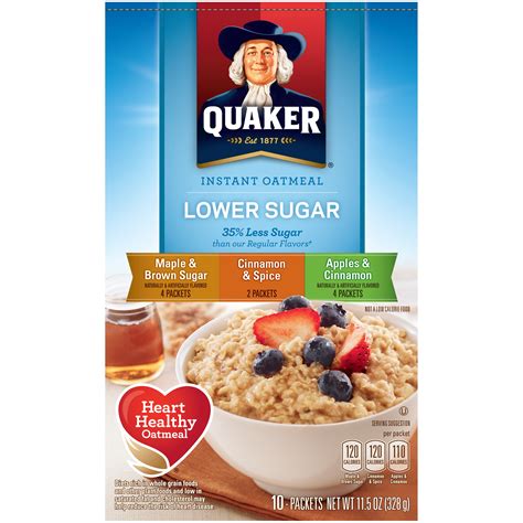 quaker instant oatmeal variety pack  sugar  count  oz   usproductslk