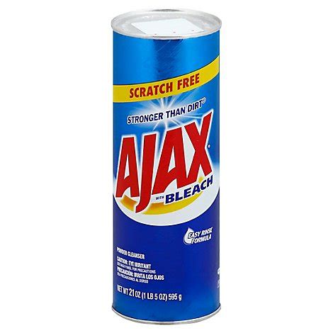 ajax powder cleanser  bleach  oz randalls