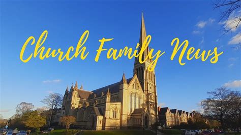 march  church family news youtube