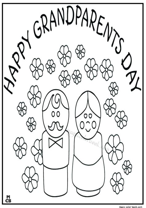 grandparents day coloring pages   getdrawings