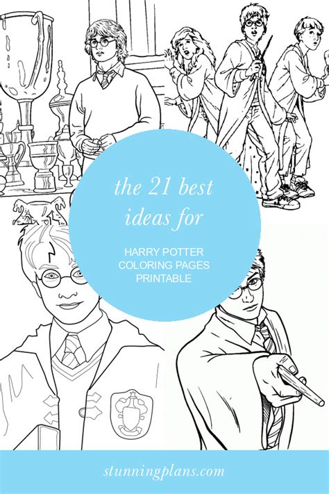 ideas  harry potter coloring pages printable home