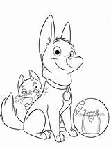 Coloring Disney Pages Bolt Dog Printable Sheets Friends Kids Cartoon Colouring Sketches Books Book Characters Print Drawing Getcolorings sketch template