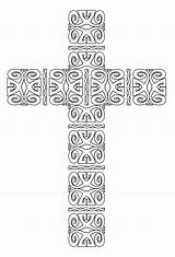 Crosses Mandalas Feltmagnet Pattern Ornate Plantilla Croci Designkids Páginas Pirograbado Mosaic Worksheets Scripture Fichas Tomado sketch template