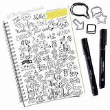 Doodles Note sketch template