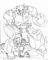 Transformers Animated Coloringhome Arcee Movie Megatron sketch template