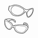 Coloring Getdrawings Eyeglasses Pages sketch template