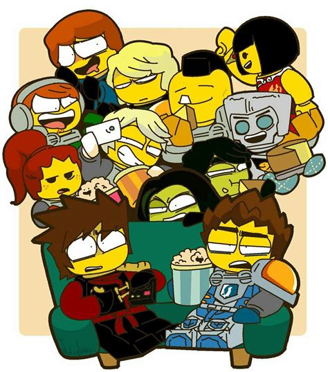 Not By Me But Very Cool And Amazing Crossover Xd Lego