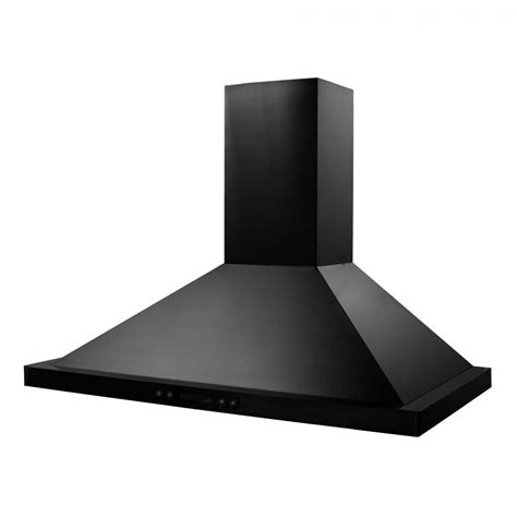 zline  wall range hood  black stainless steel bskbn