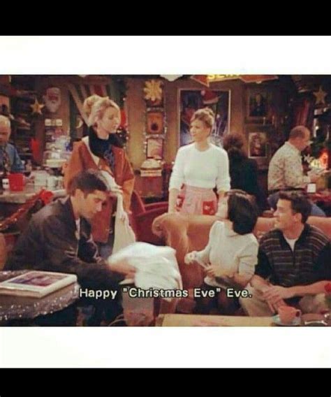 love quirky phoebe happy christmas eve friends scenes
