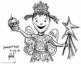 Pinkalicious Coloring Pages Kids Printable sketch template