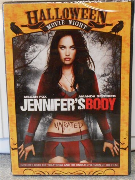 Jennifer S Body Dvd 2009 Rare Cover Megan Fox Amanda Seyfried Horror