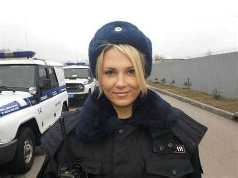 beautiful russian police girls