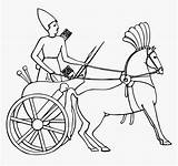 Chariot Egyptian Kindpng Pinclipart sketch template