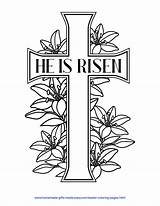 Risen Crosses Carrying sketch template