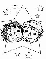 Coloring Pages Ann Raggedy Andy 80s Printable Kids Book Clipartmag Sheets Visit Choose Board sketch template