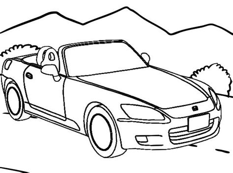 convertible car coloring page  boys cars coloring pages coloring
