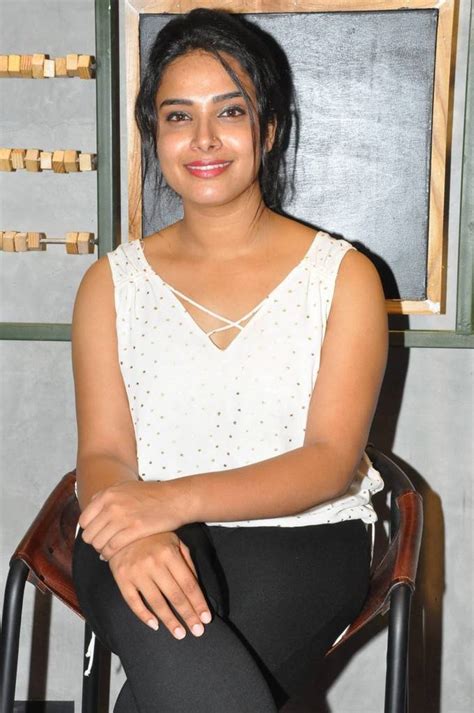 telugu tv actress hari teja in sleeveless white top tight black jeans