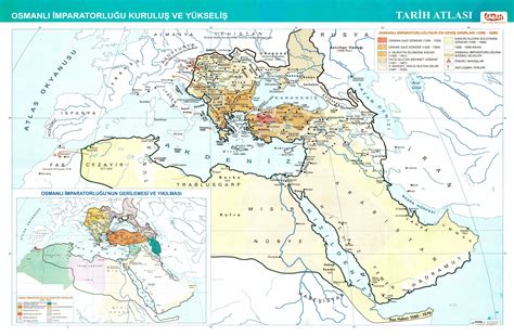 Expansion Of The Ottoman Empire W Turkish Place Names
