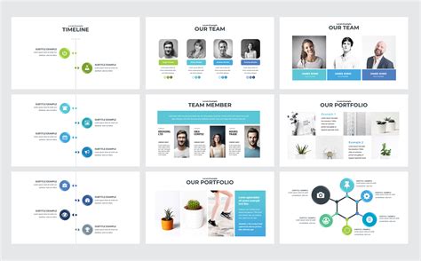 clean simple powerpoint template