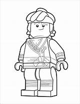 Ninjago Lego Kolorowanka Druku Wojownik Kolorowanki Rysunek Coloringhome Wyświetleń sketch template