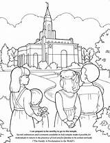 Coloring Lds Temple Pages Church Family Children Color Drawing Activities Kids Primary Go Clipart Temples Games Prepare Book Activity Printable sketch template