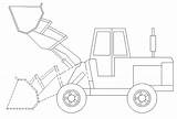 Loader Front End Drawing Wheel Template Sketch sketch template