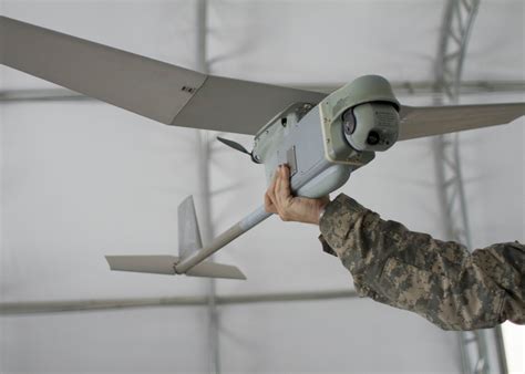 troopers receive  raven uas camera upgrade article  united states army