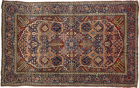 bonhams a kashan rug central persia size approximately 4ft 3in x