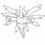 Pokemon Hydreigon Coloring Printable Colorare Da Template sketch template