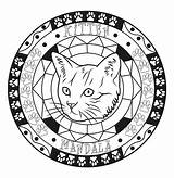 Mandala Kitten Animals Mandalas Coloring Head Sometimes Those Even Original Who Passively Hesitate Relaxing Listening Don Music When Do sketch template