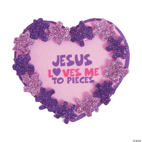 jesus loves   pieces pin craft kit discontinued