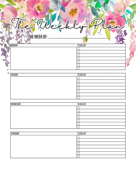 The Best 2019 Free Printable Planner To Organize Your Life