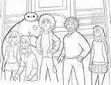 Hero Big Coloring Pages sketch template