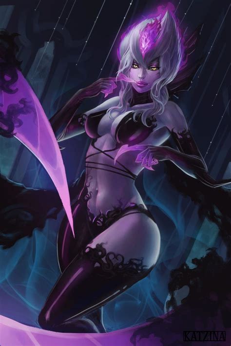 Evelynn In 2020 League Of Legends Dark Fantasy Art