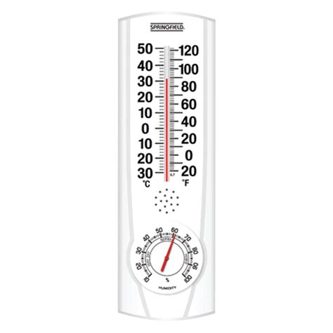 springfield plainview indooroutdoor thermometer  hygrometer walmartcom