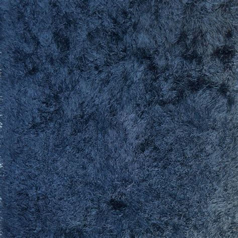 tapis moderne bleu nuit  cm   cm selency