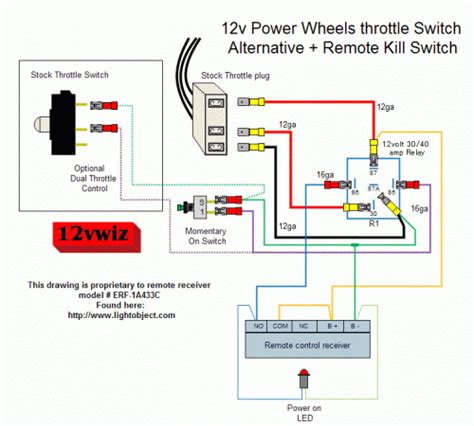 circuit  ride  car wiring diagram