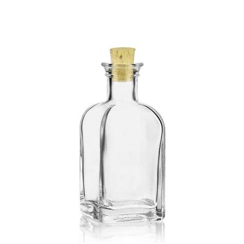 100ml Clear Glass Bottle Apo Carree World Of Uk