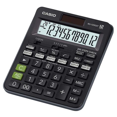 electronic black casio mj gst gst calculator  rs   bengaluru