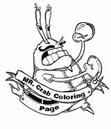 Coloring Krabs Mr Mustache Pages Lumberjack Angry Color Getcolorings Print Netart sketch template