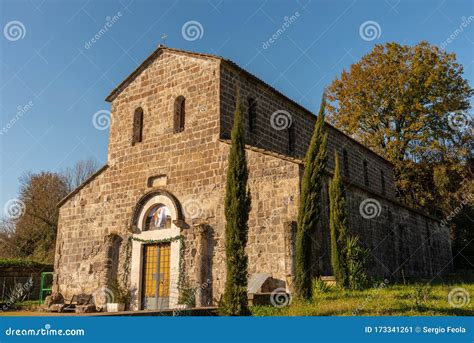 teano campania italy church  san paride ad fontem stock image image  view church