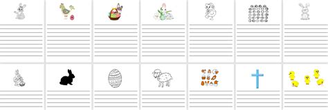 mash easter easter writing templates