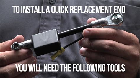 replacement ends pre assembled repair cables youtube