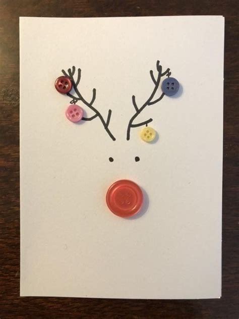 kancing bekas jadi accessories kerajinan cantik kartu natal kartu