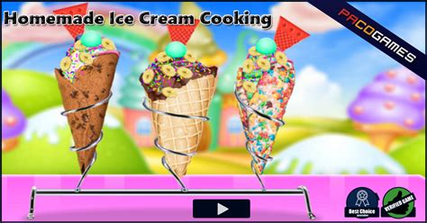 Homemade Ice Cream Cooking Play The Game For Free On