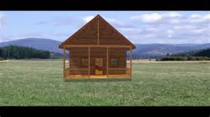 conestoga log cabin kit   mountain haven model   br  ba  sqf youtube