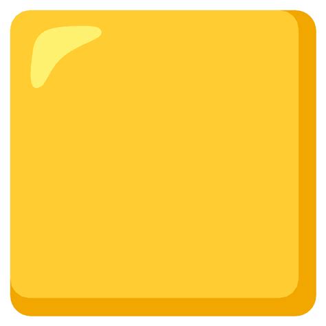 yellow square vector svg icon svg repo