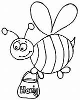 Biene Ausmalbilder Bienen Honigtopf Ausmalbild Nadines Erwachsene Affefreund sketch template